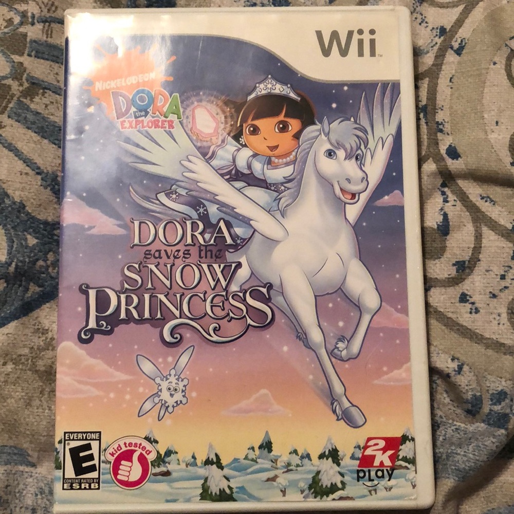Dora Saves the Snow Princess wii game